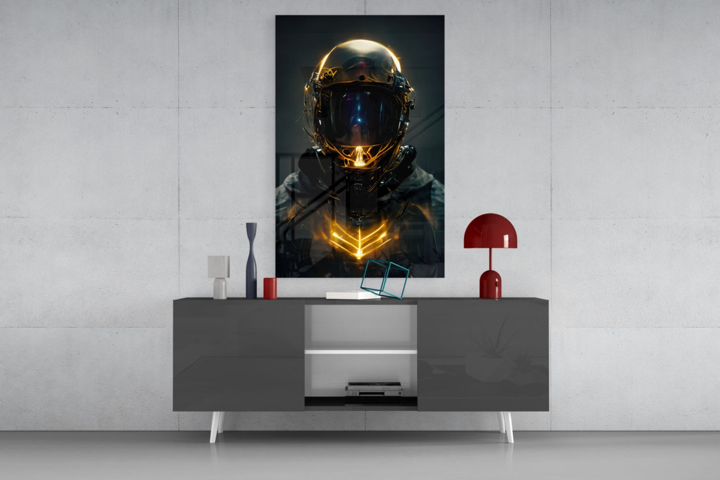 Back to the Space Glass Art || Designer Collection