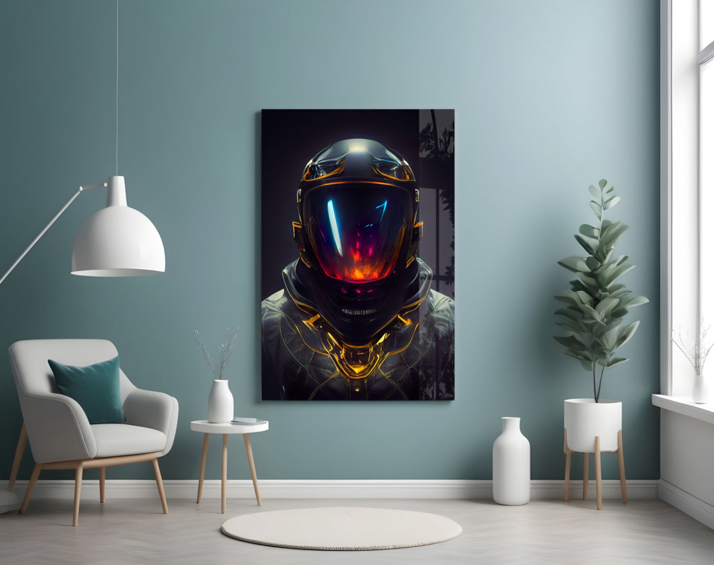 Back to the Space Glass Art || Designer Collection