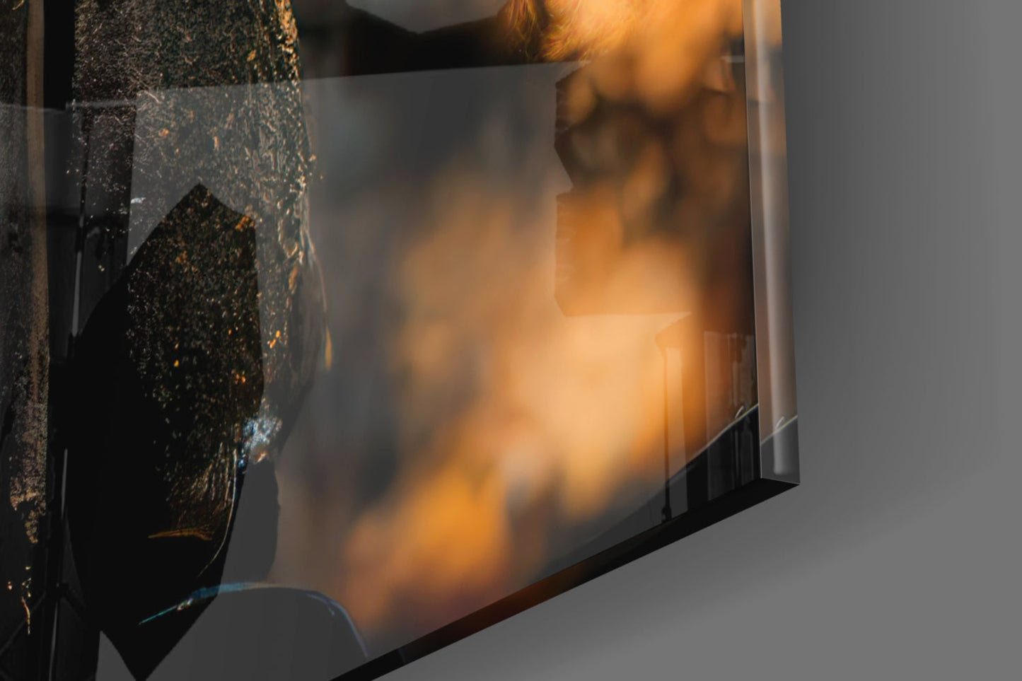 Burning the Past Glass Art || Designer Collection