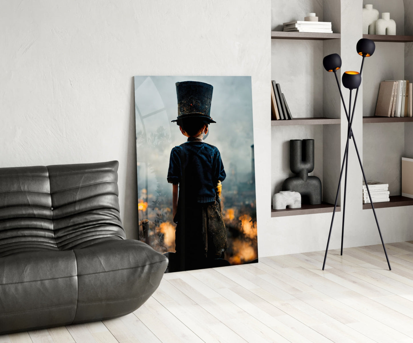 Burning the Past Glass Art || Designer Collection