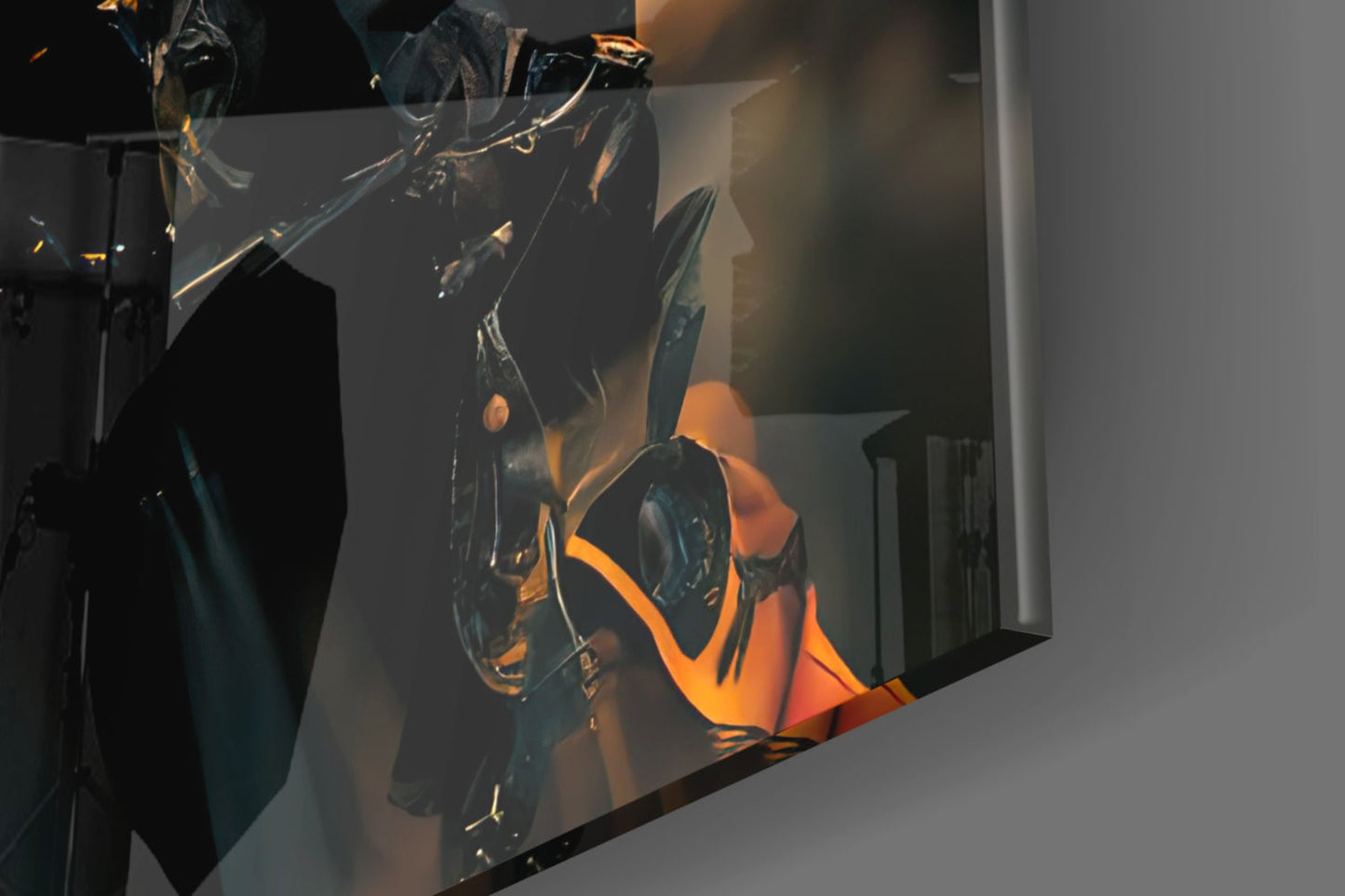 Battle Field Glass Art || Designer Collection