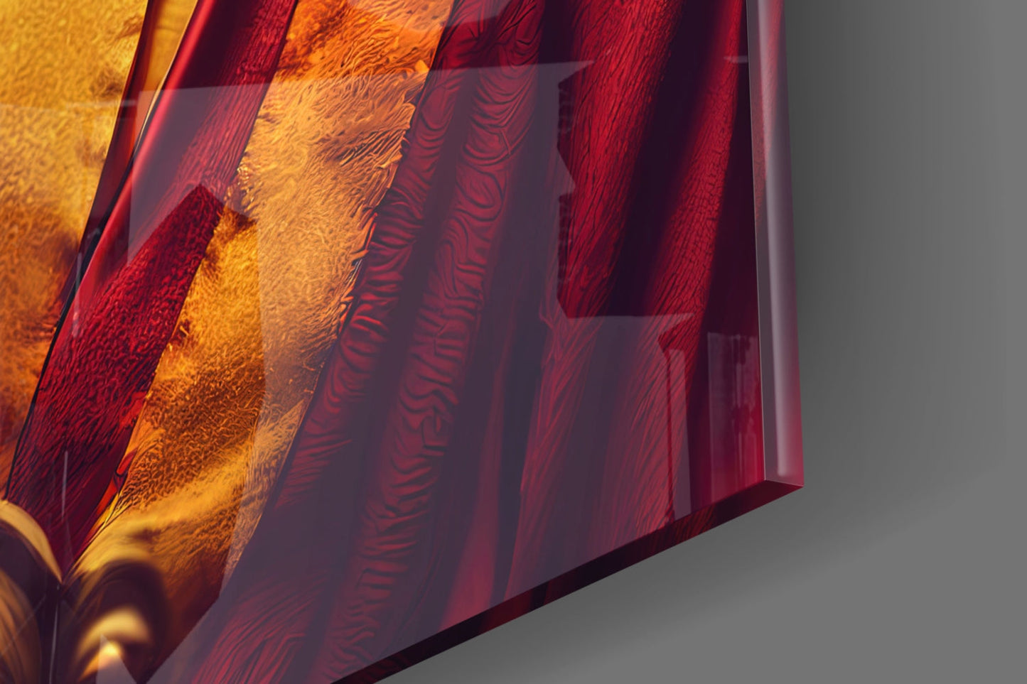 Ape King Glass Wall Art || Designer Collection