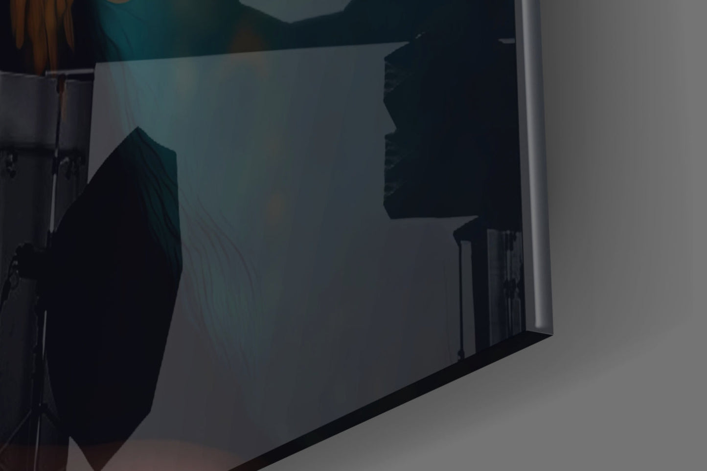 Beauty of the Clan Glass Wall Art || Designer Collection