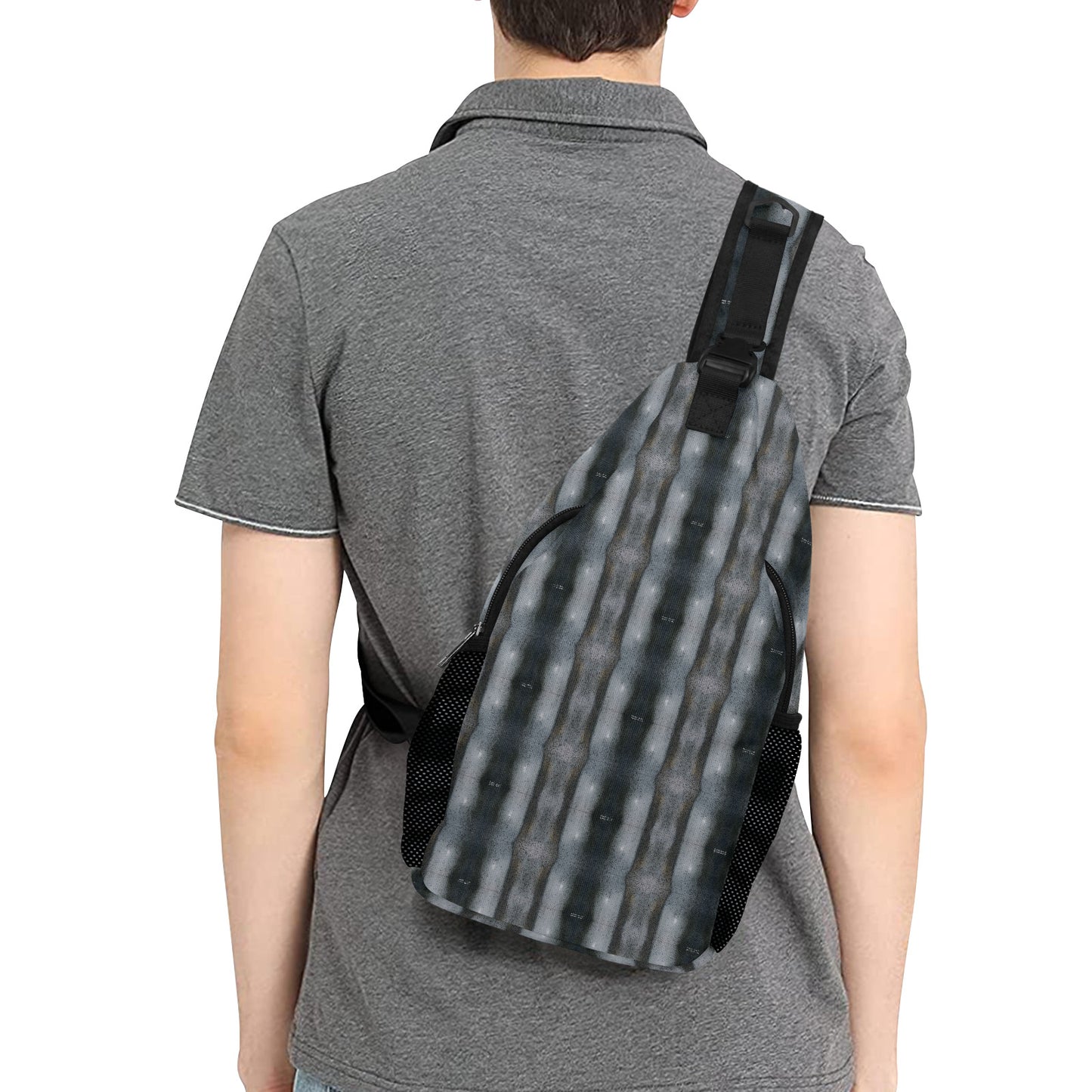 Men's Casual Chest Bag - "The Alien" - Premium Shoulder Bag from Concordia Style Boutique - Just $34.56! Shop now at Concordia Style Boutique