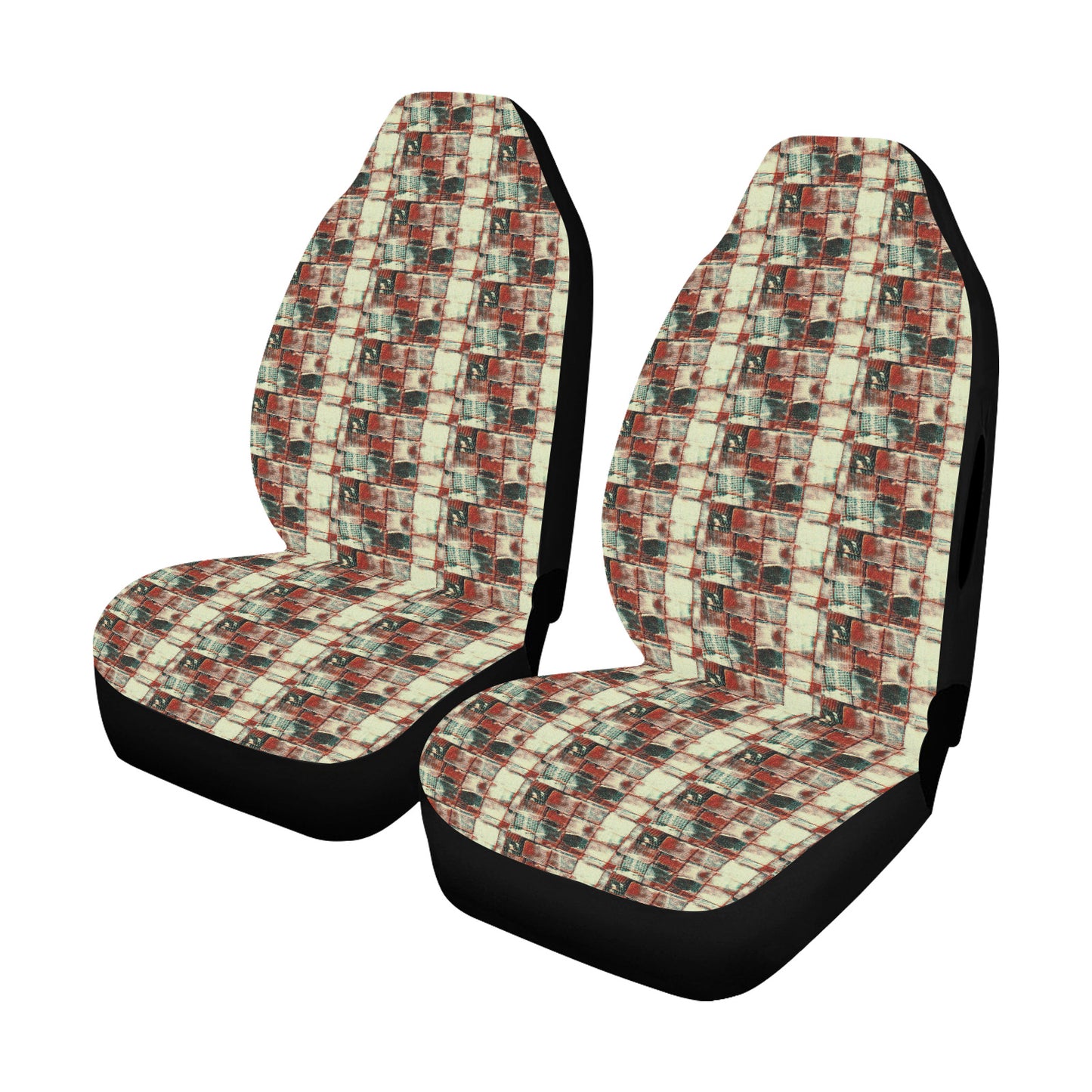 Car Seat Cover (Set of 2)- "Square Dance" - Premium Car Seat Cover from Concordia Style Boutique - Just $55.08! Shop now at Concordia Style Boutique