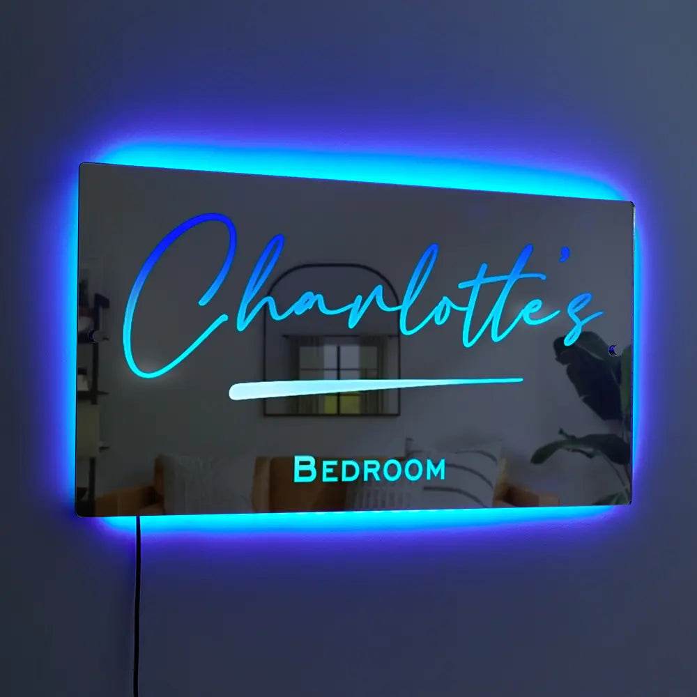 Personalised Name Mirror / Light Up Mirror - Concordia Style Boutique