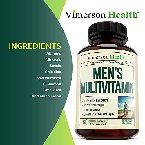 Complete Men's Multivitamins & Multiminerals With Vitamin A, C, D, E, B12, & Zinc - Concordia Style Boutique