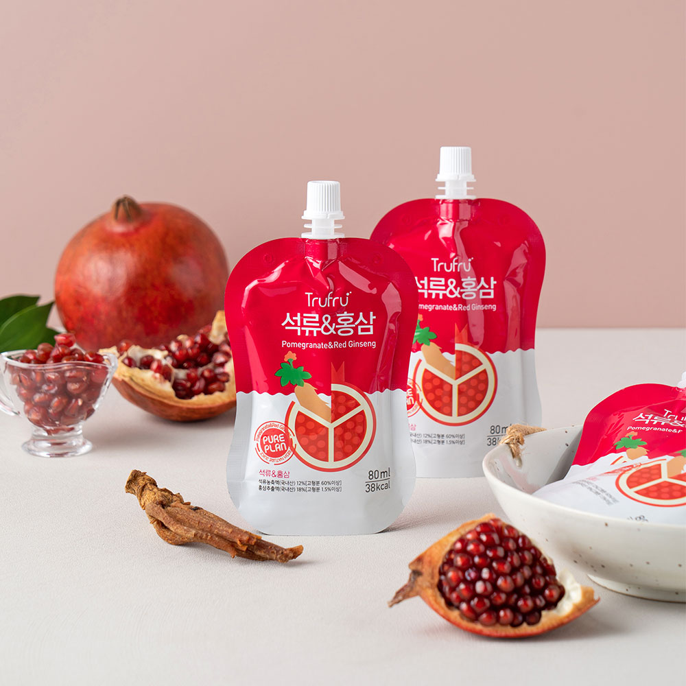 Trufru Pomegranate & Red Ginseng 2.7oz(80ml) Pouch - Concordia Style Boutique