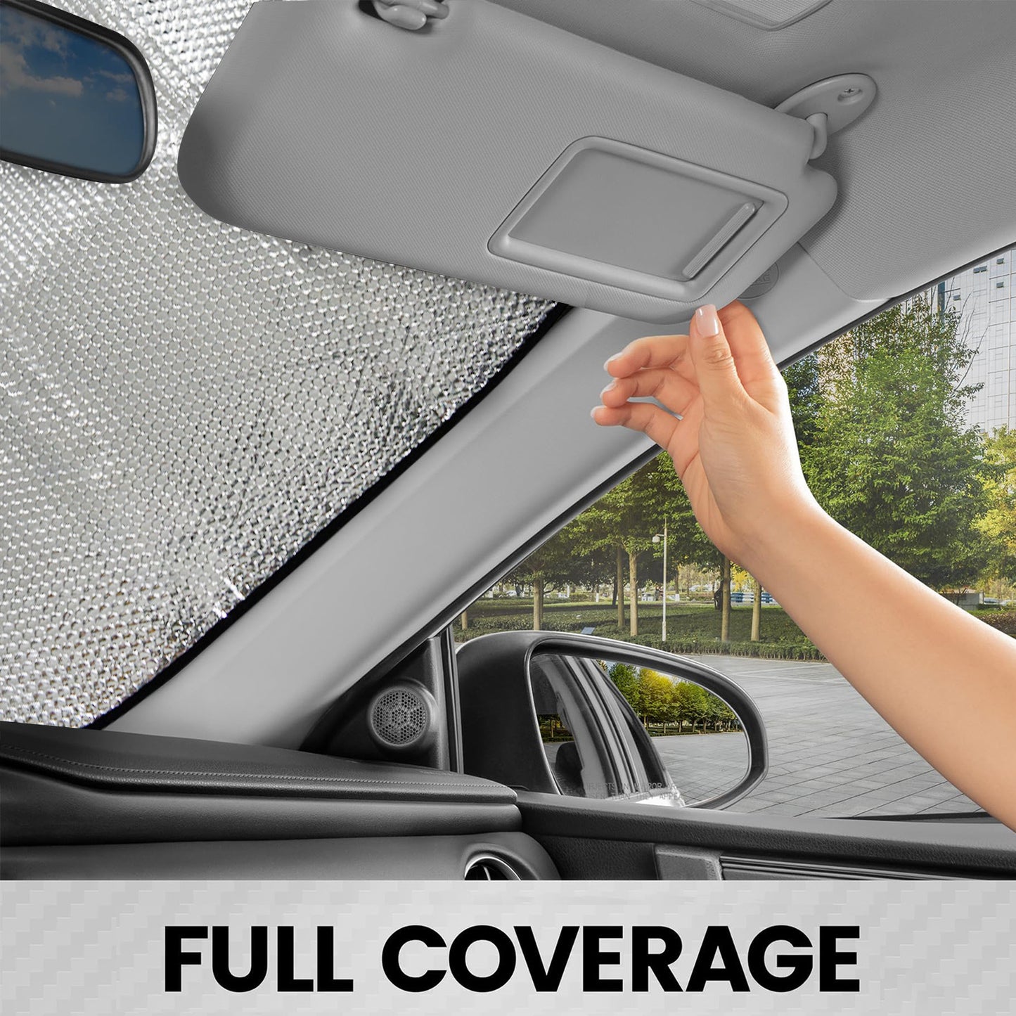 Auto Sun Shade 57.6" x 27.6"(145 cm x 70 cm ) - Premium Auto Sun Shade from Concordia Style Boutique - Just $33.48! Shop now at Concordia Style Boutique