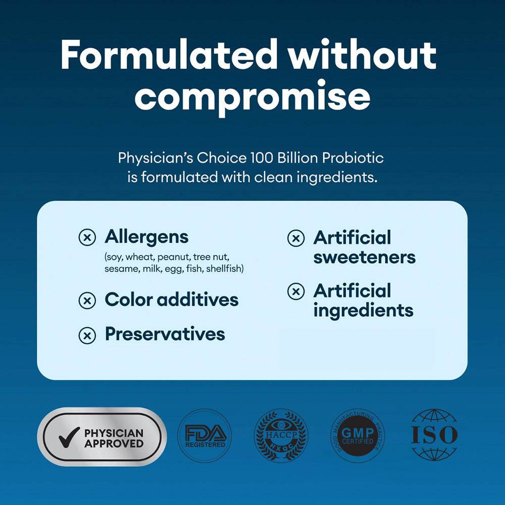 Probiotics 60 Billion CFU 10 Strains Organic Prebiotics - Concordia Style Boutique