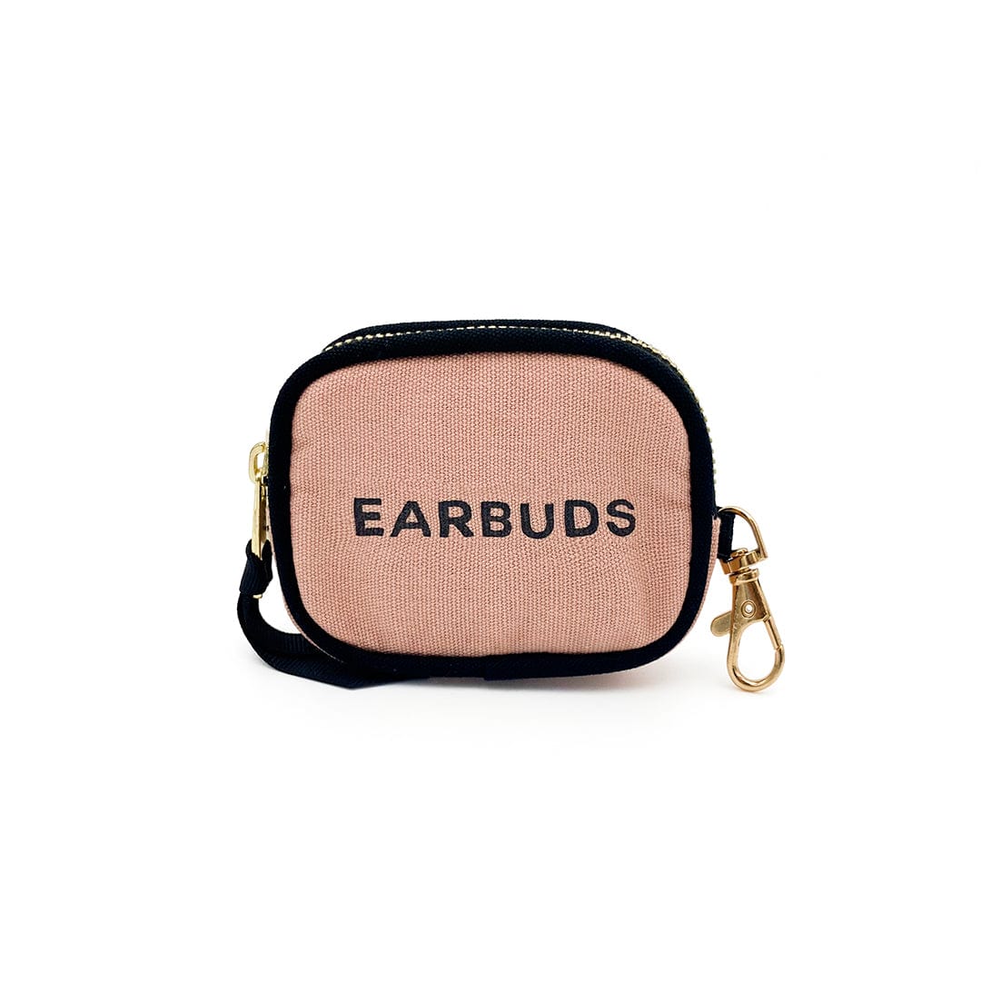 Earbuds/Airpods Case with clasp, Pink - Concordia Style Boutique