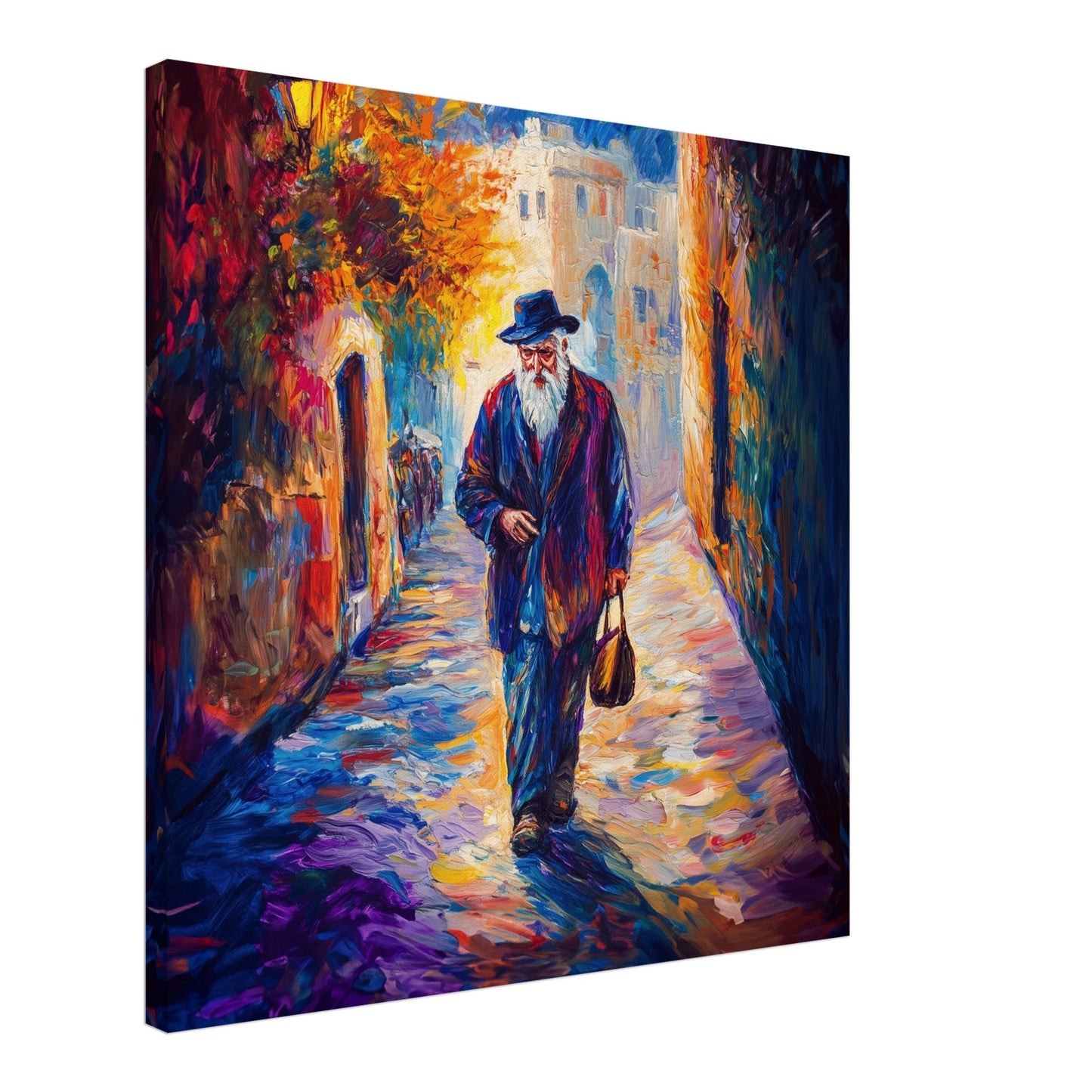Walking Through Jerusalem Canvas Print