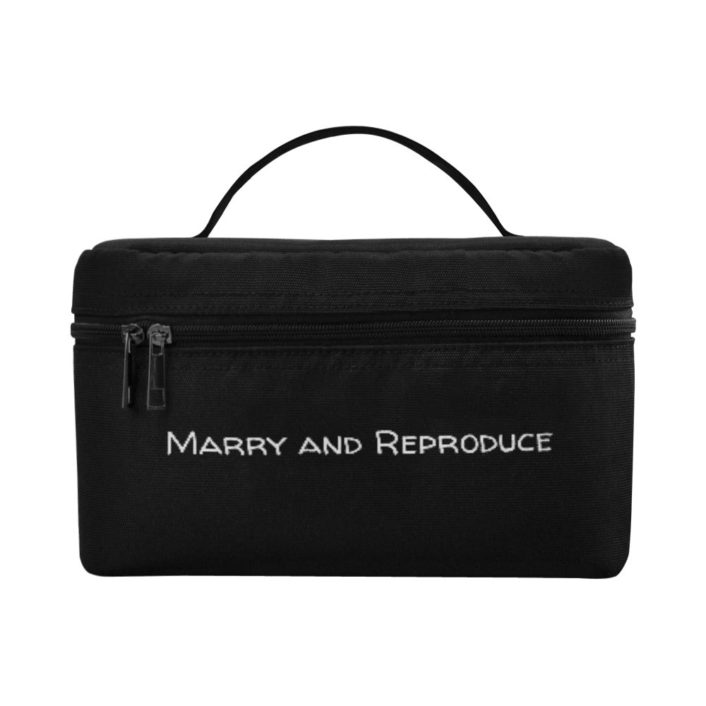 Cosmetic Bag - "Marry and Reproduce" (Large) - Premium Cosmetic Bag from Concordia Style Boutique - Just $24.08! Shop now at Concordia Style Boutique
