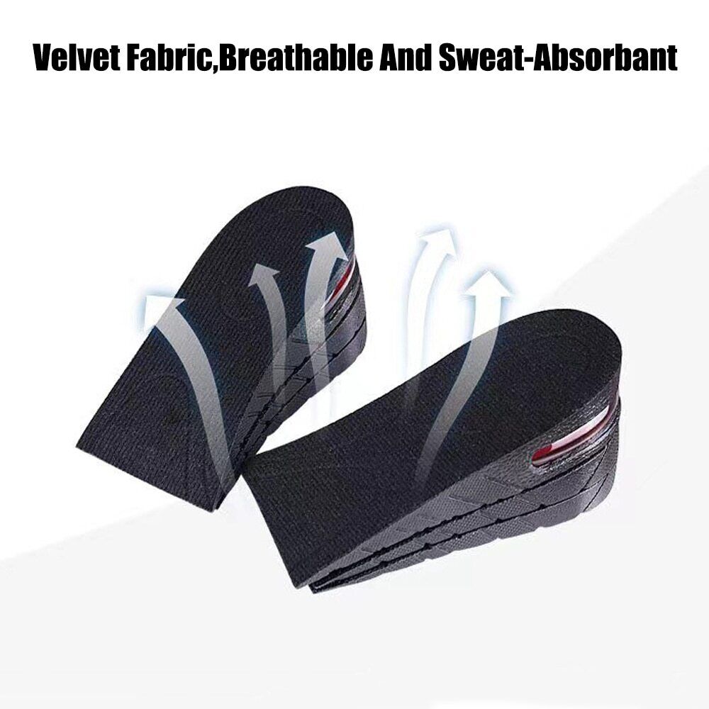 Invisible Height Increased Insole, Men Women Heel Lift Taller Shoe Inserts Pad Adjustable More Comfortable Supporting Insole For Unisex - Premium heel insert from erDouckan - Just $22.98! Shop now at Concordia Style Boutique