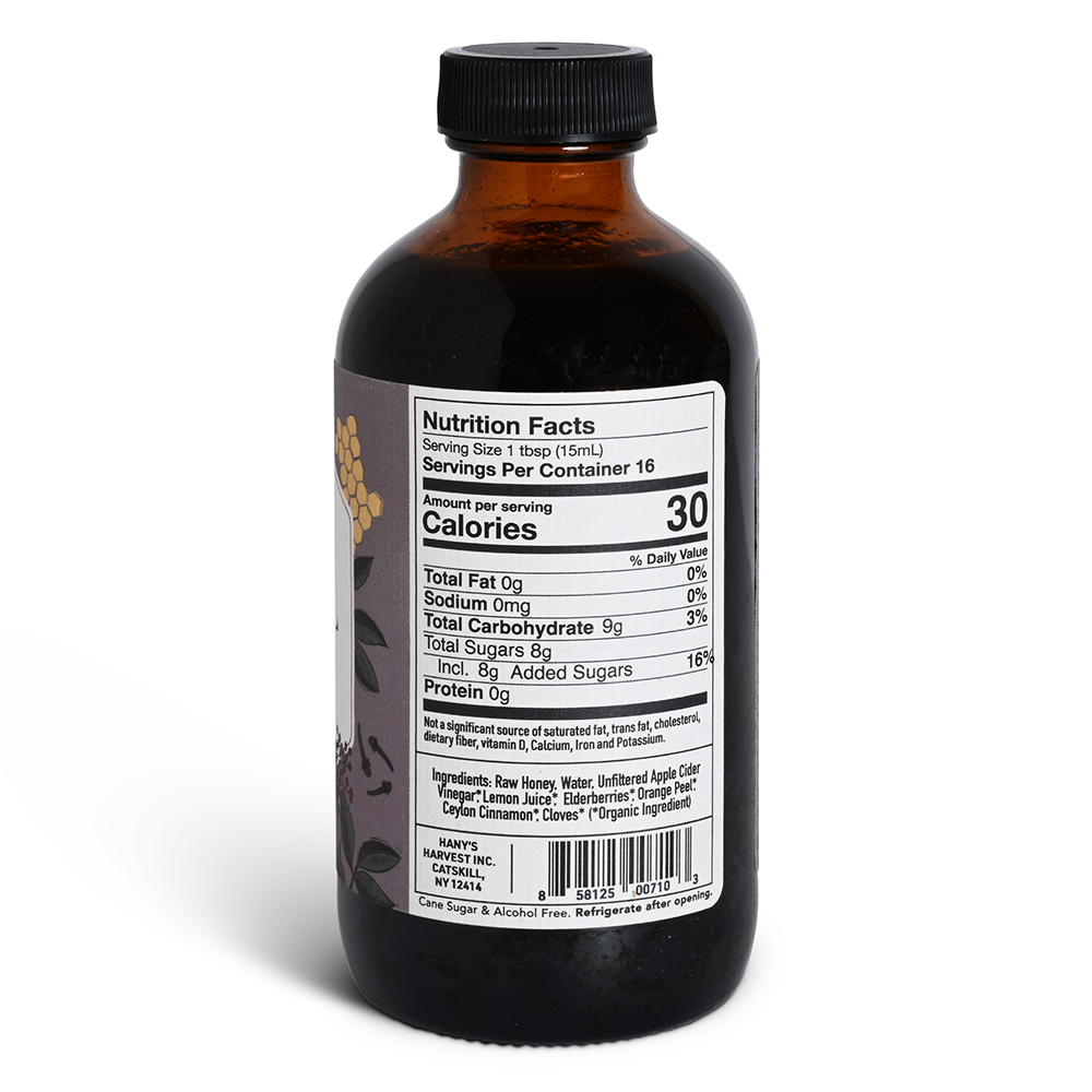 Elderberry Herbal Syrup (Oxymel) - Concordia Style Boutique