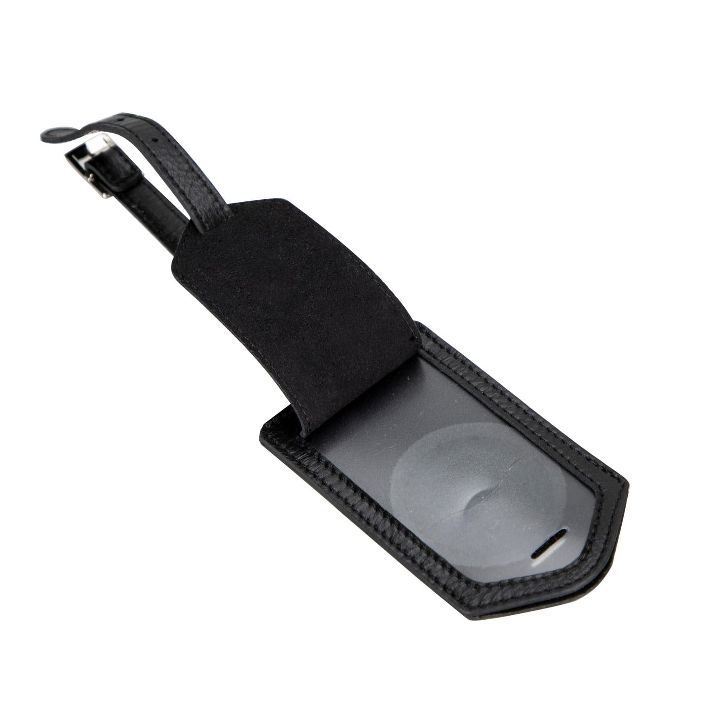 Estes Genuine Leather Luggage Tag with AirTag Slot - Concordia Style Boutique