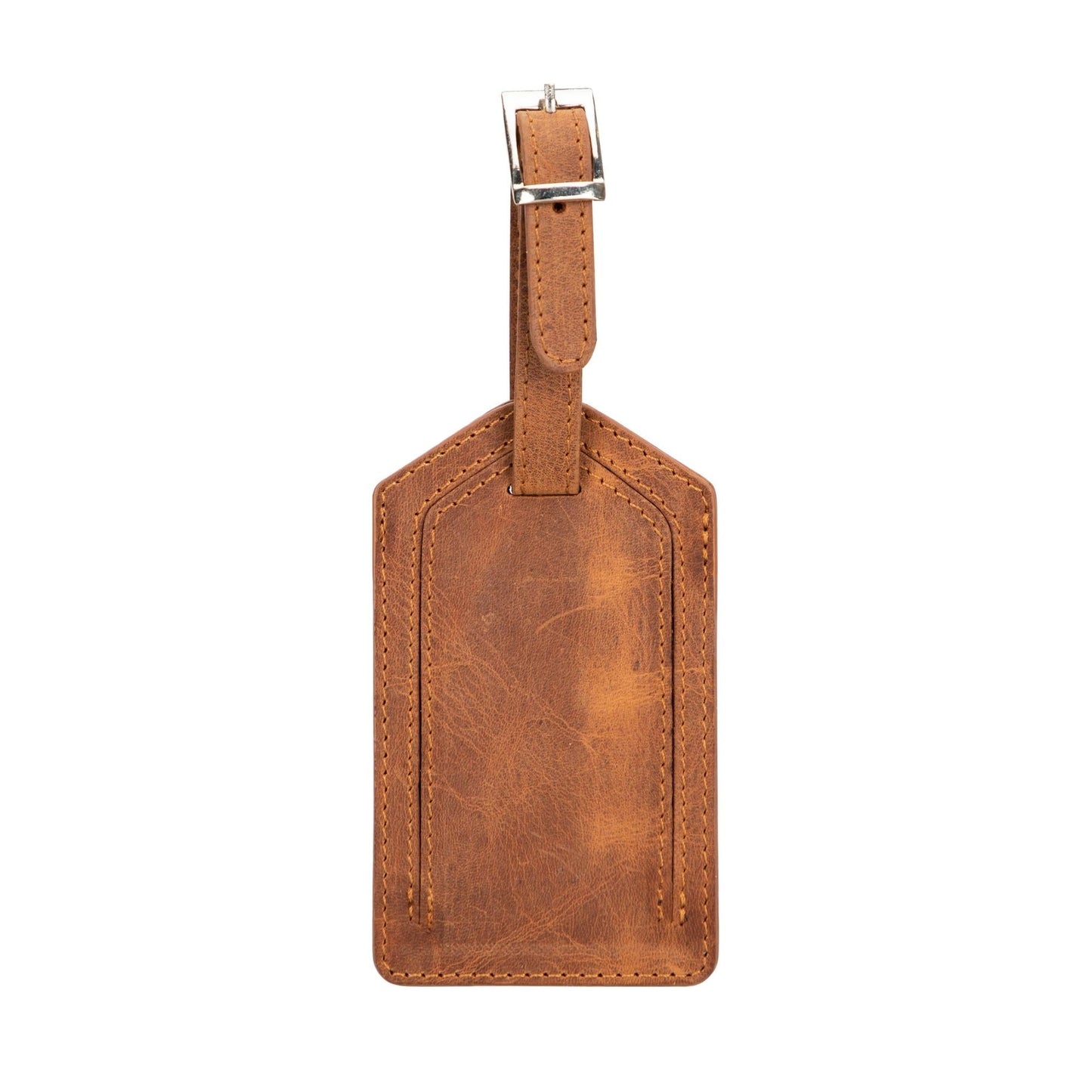 Estes Genuine Leather Luggage Tag with AirTag Slot - Concordia Style Boutique