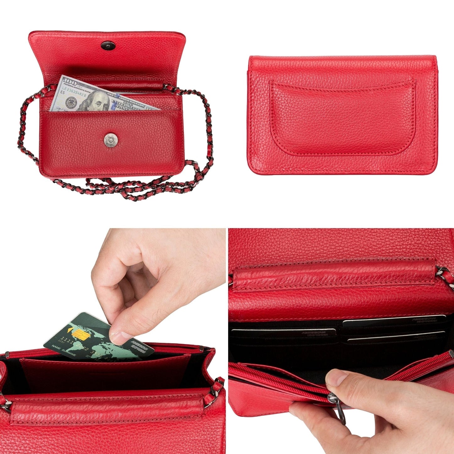 Evanston Minimalist Leather Handbag for Women - Concordia Style Boutique