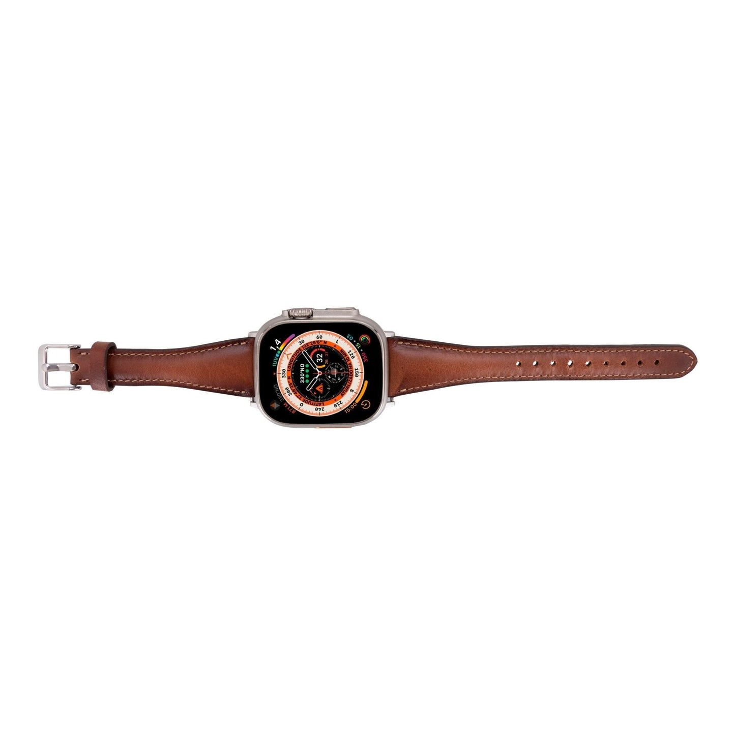 Evansville Slim Leather Bands for Apple Watch 9, Ultra 2 & SE - Concordia Style Boutique