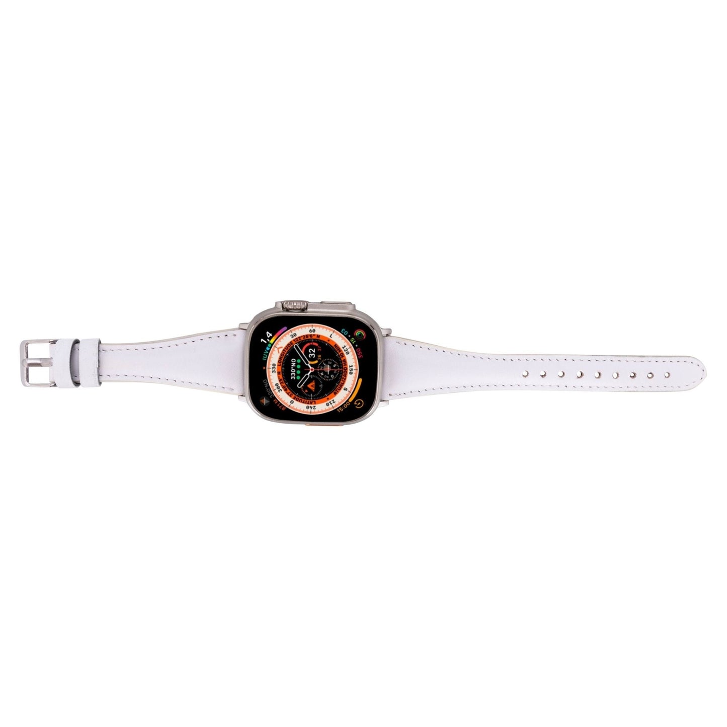 Evansville Slim Leather Bands for Apple Watch 9, Ultra 2 & SE - Concordia Style Boutique