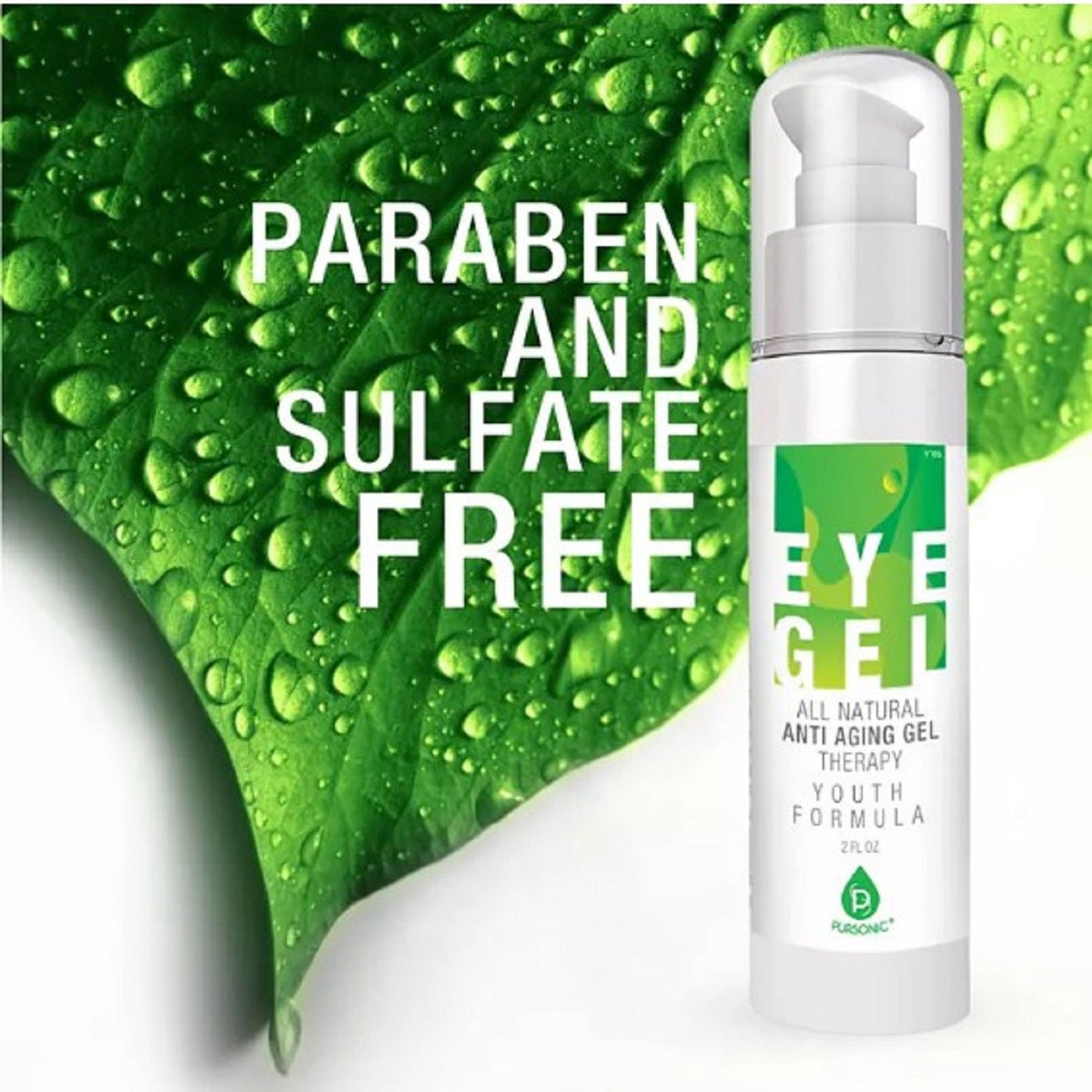 All Natural Professional Anti Aging Eye Gel 2 Oz - Concordia Style Boutique