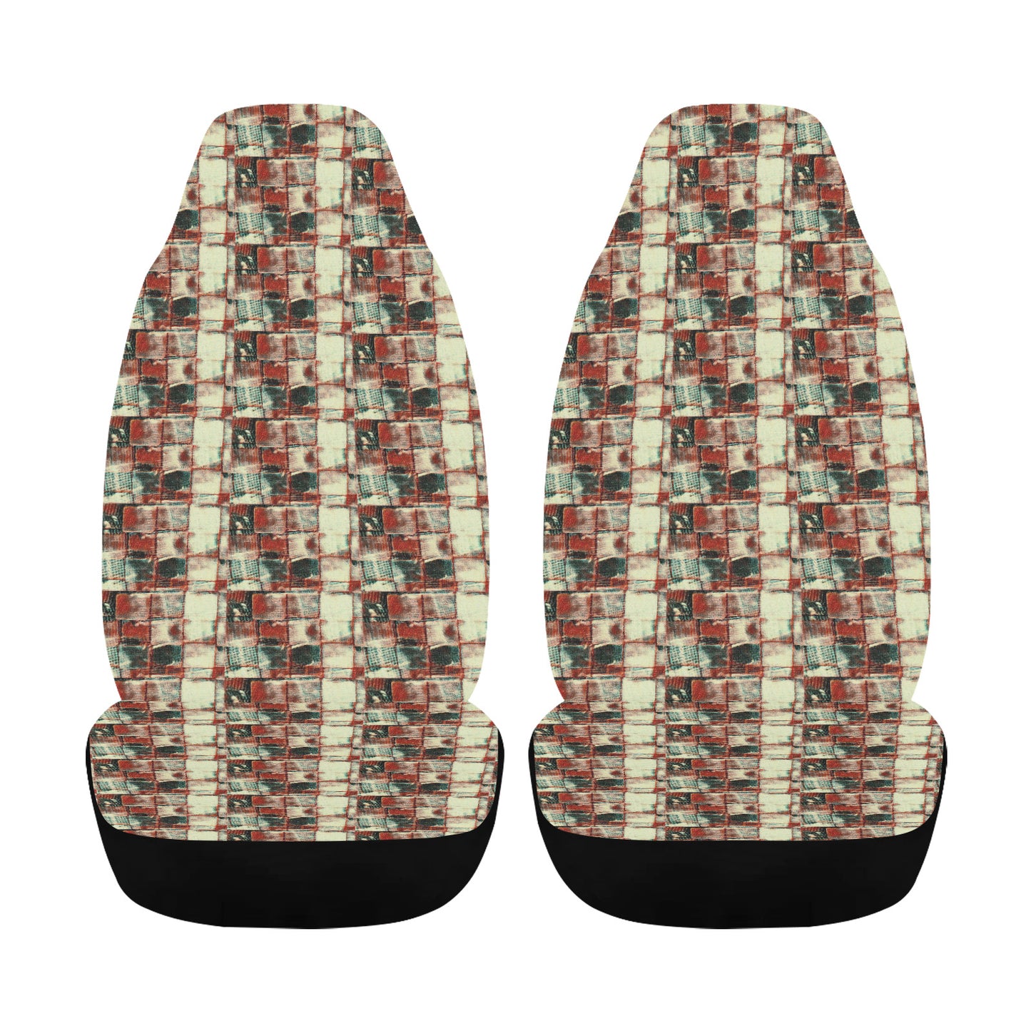Car Seat Cover (Set of 2)- "Square Dance" - Premium Car Seat Cover from Concordia Style Boutique - Just $55.08! Shop now at Concordia Style Boutique