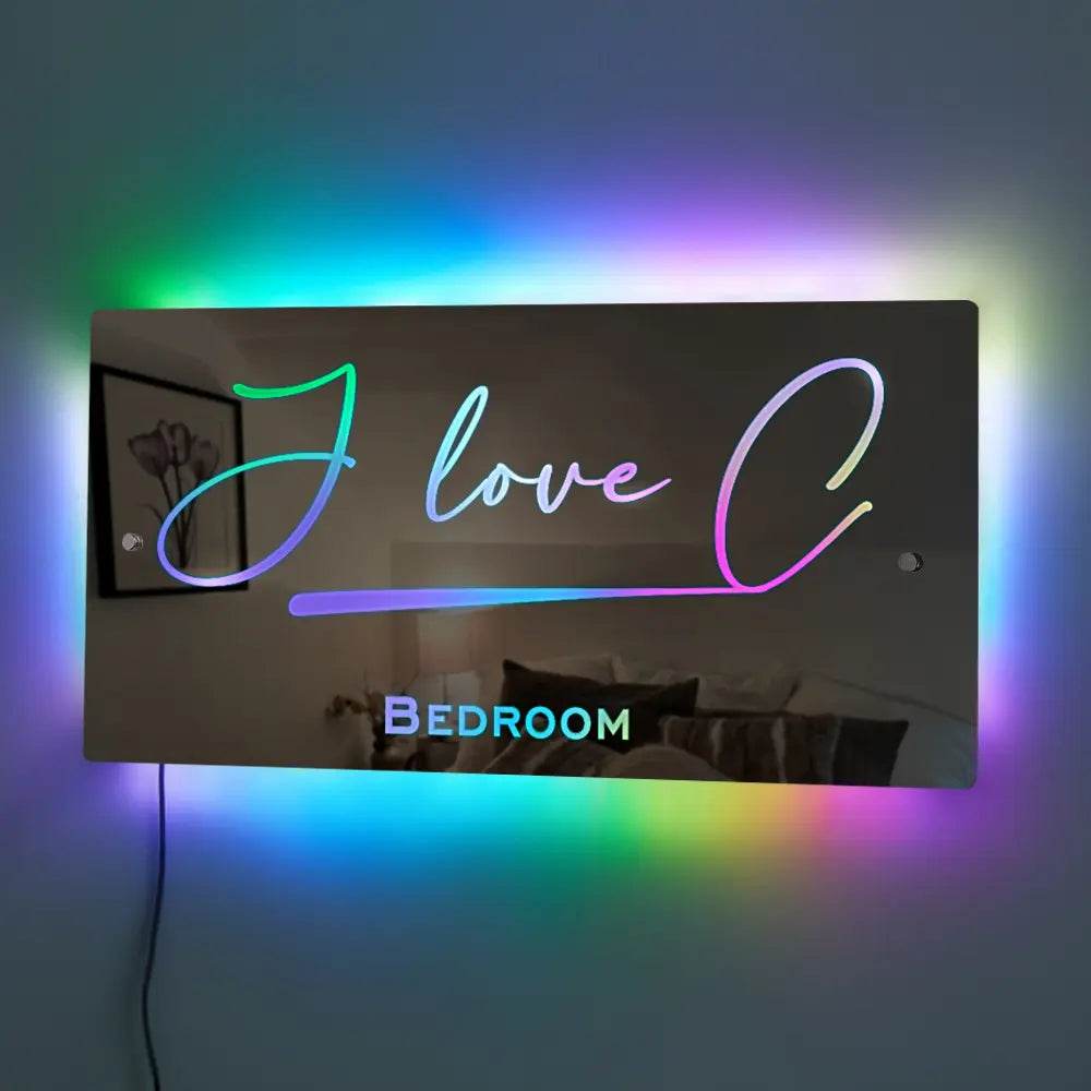 Personalised Name Mirror / Light Up Mirror - Concordia Style Boutique