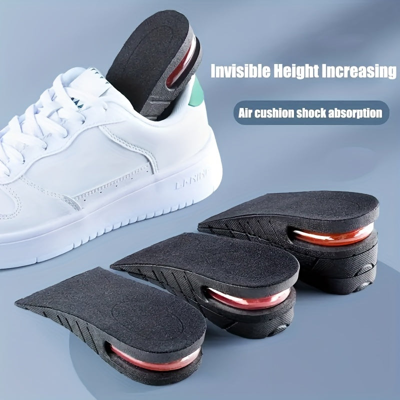Invisible Height Increased Insole, Men Women Heel Lift Taller Shoe Inserts Pad Adjustable More Comfortable Supporting Insole For Unisex - Premium heel insert from erDouckan - Just $22.98! Shop now at Concordia Style Boutique