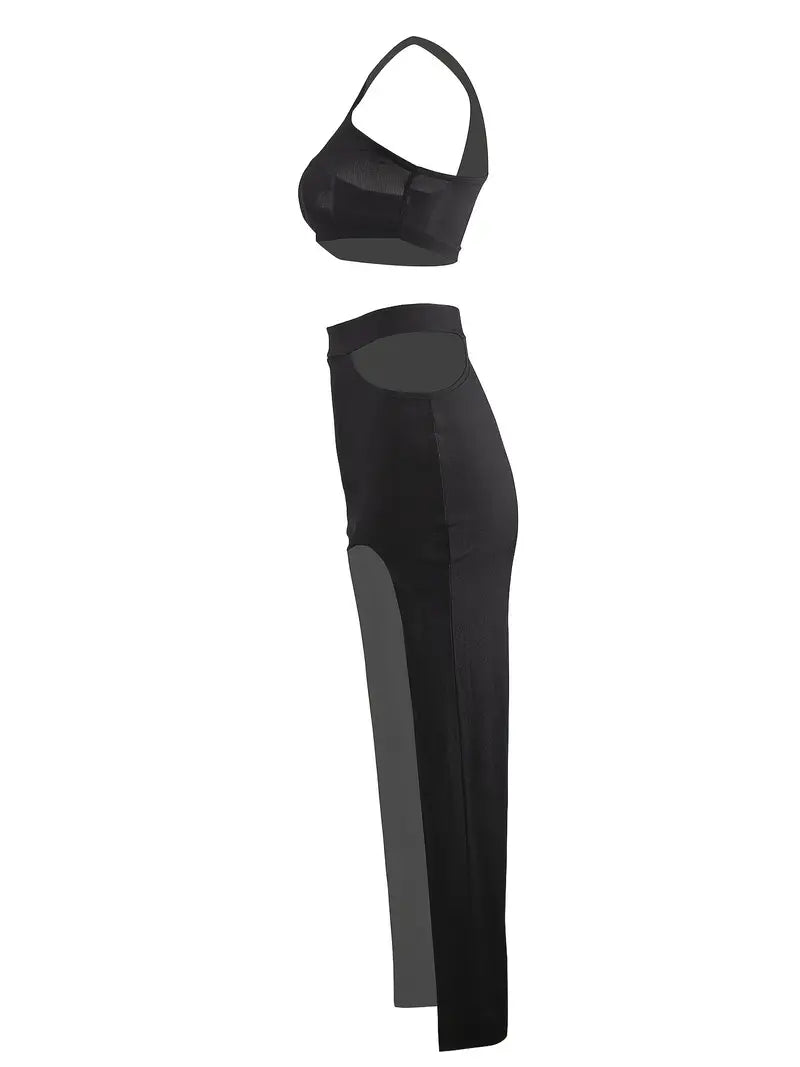 Miley One Shoulder Cut Out Set - Concordia Style Boutique