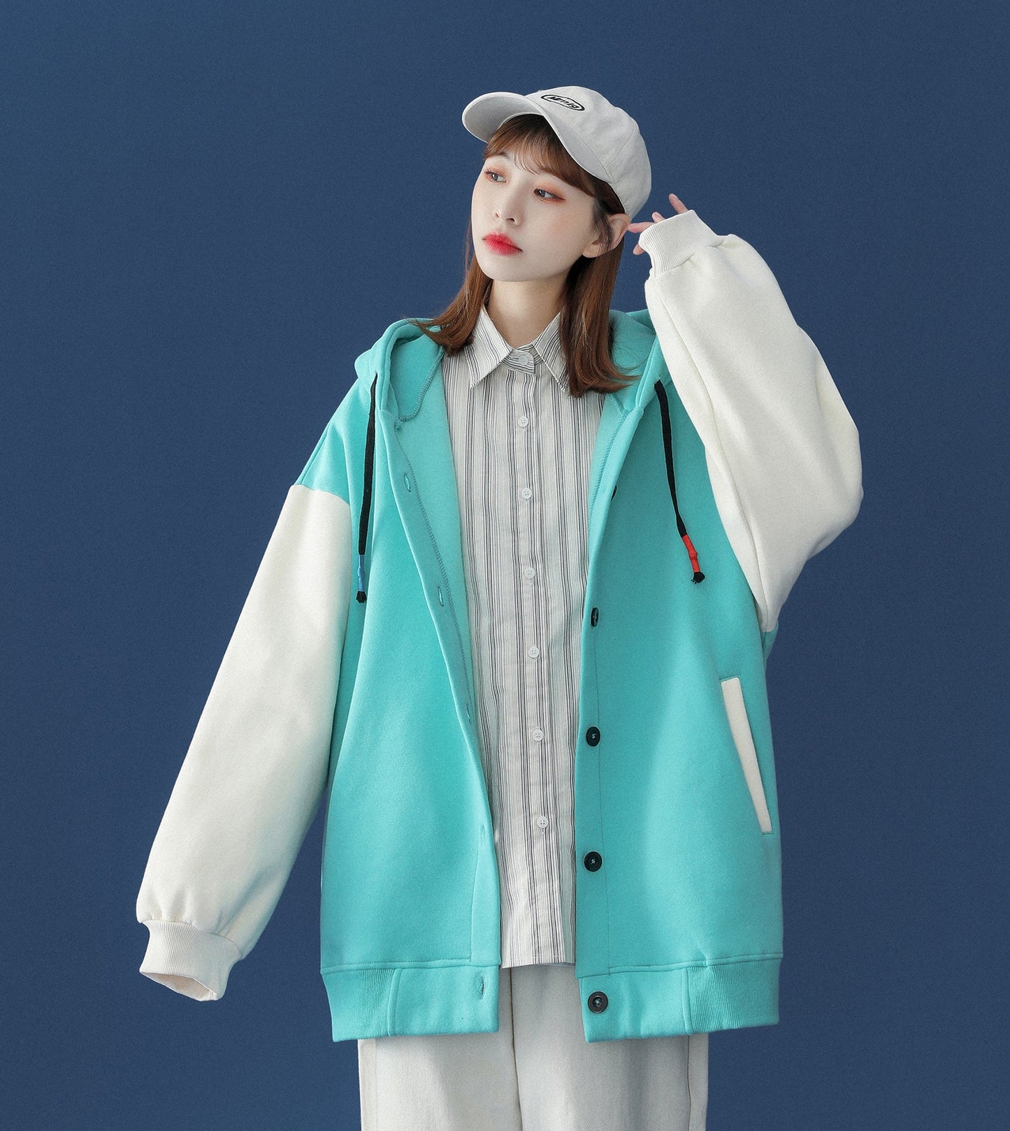 Women's Patchwork 1104 Casual Jacket - Concordia Style Boutique