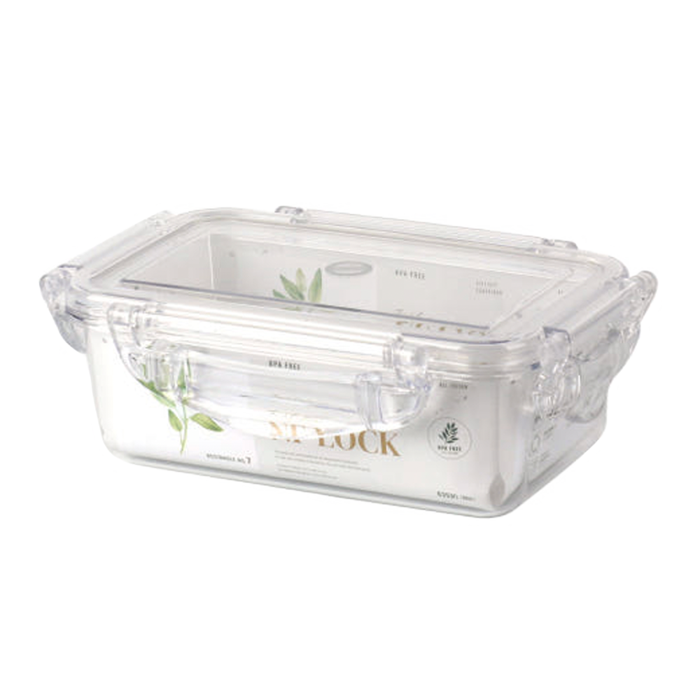 NF LOCK Rectangular Tritan Airtight Container (With Drip Tray) No. 10, 116oz(3300ml) - Concordia Style Boutique