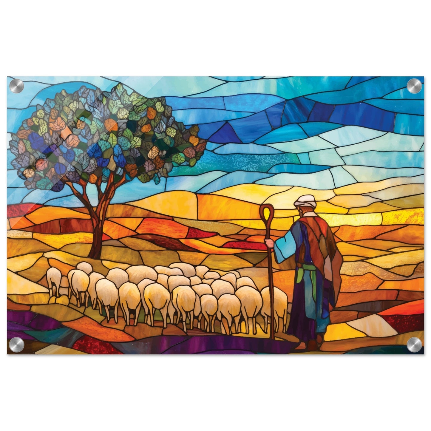 The Shepherd's Journey Acrylic Print