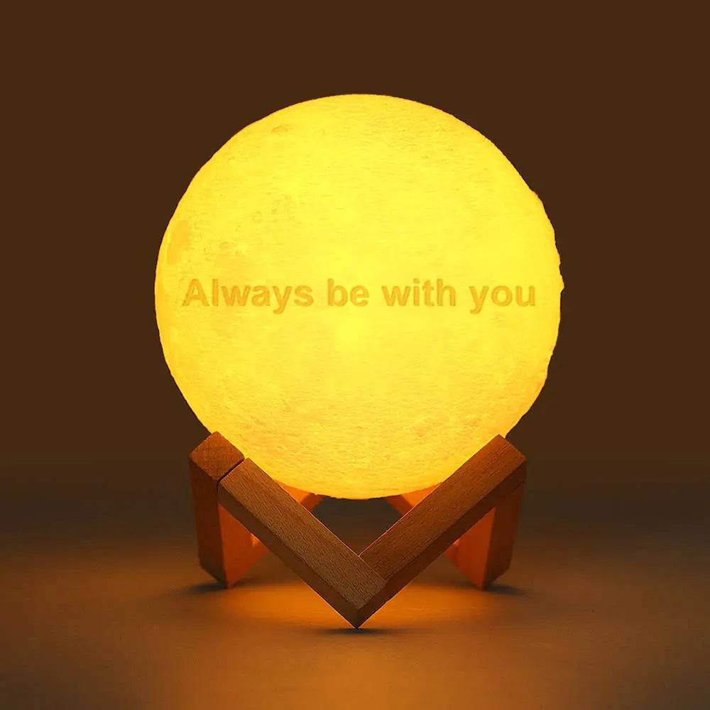 Customize Yourself - 3D Printed Photo Lunar Light Moon Lamp - Concordia Style Boutique