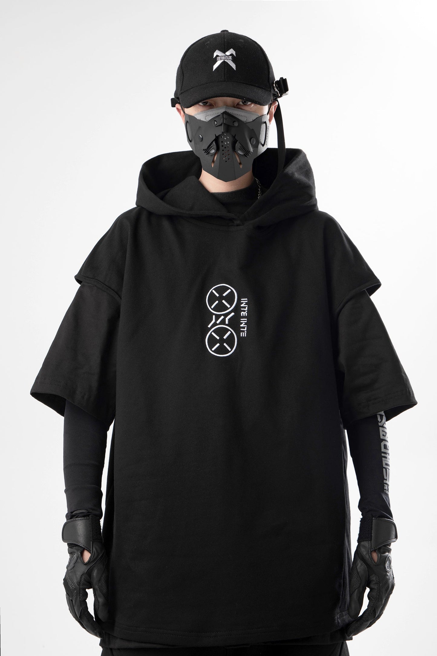 JX "All Business" Short Sleeves Hoodie - Premium Clothing from Niepce Inc - Just $37! Shop now at Concordia Style Boutique