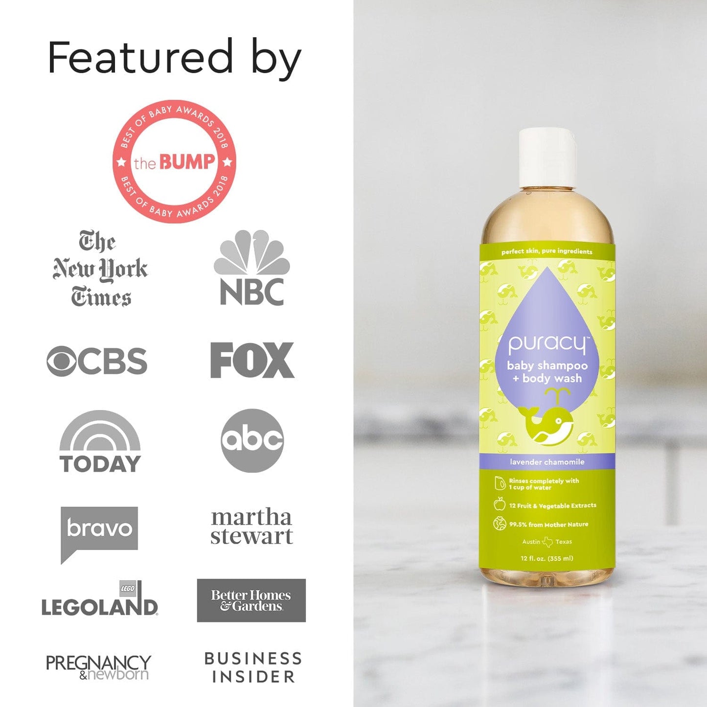 Baby Shampoo & Body Wash (Tear-Free) - Concordia Style Boutique