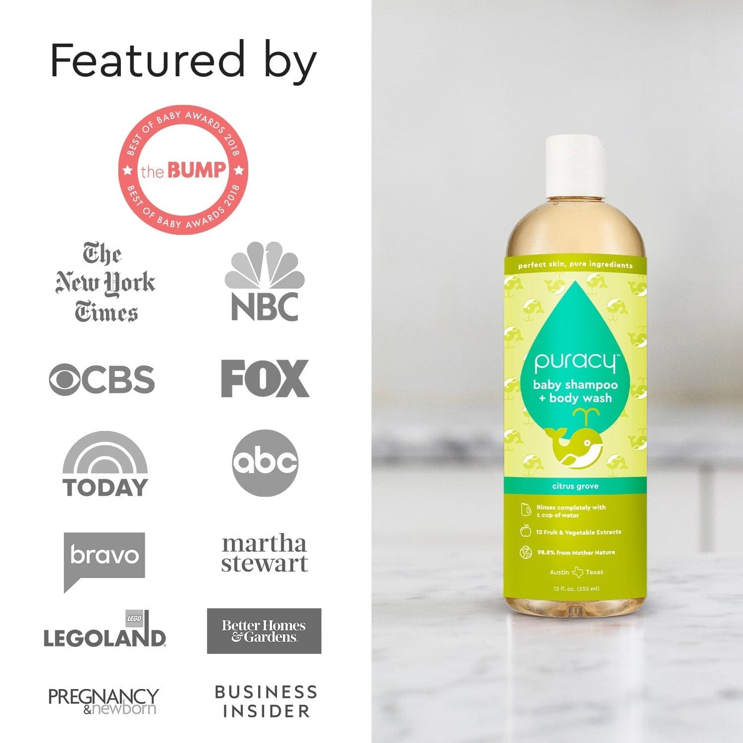 Baby Shampoo & Body Wash (Tear-Free) - Concordia Style Boutique