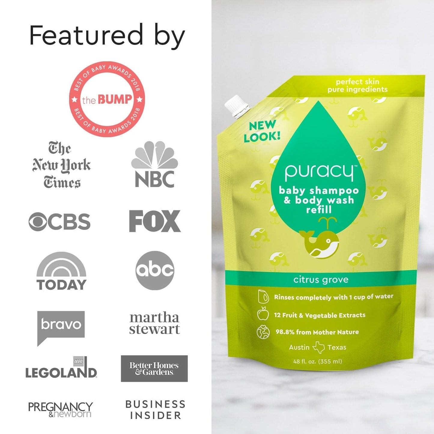 Baby Shampoo & Body Wash (Tear-Free) - Concordia Style Boutique