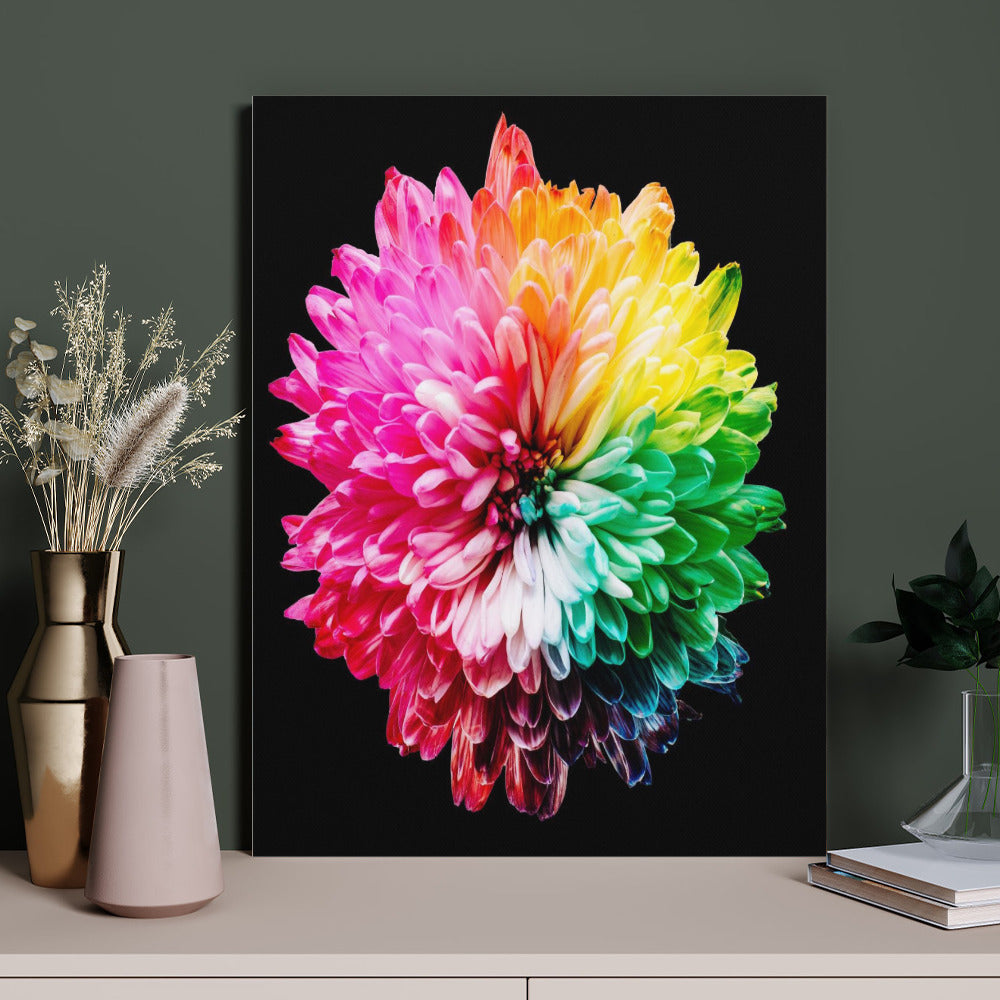 Canvas Print Multiple sizes Unframed & Framed (Vertical) - "The Flower" - Premium Artwork from Concordia Style Boutique - Just $55.98! Shop now at Concordia Style Boutique