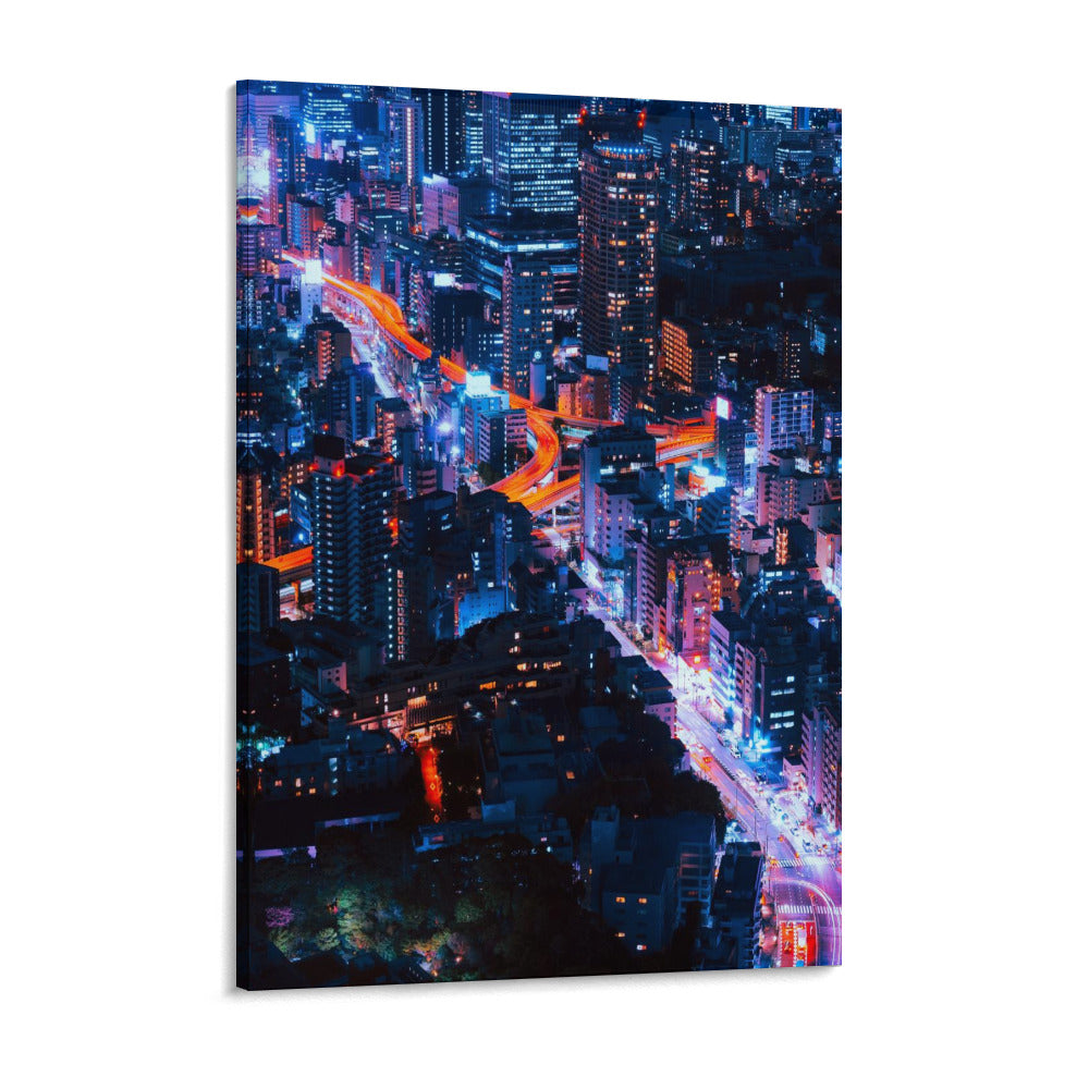 Canvas Print Multiple sizes Unframed & Framed (Vertical) -"The City" - Premium Artwork from Concordia Style Boutique - Just $55.98! Shop now at Concordia Style Boutique