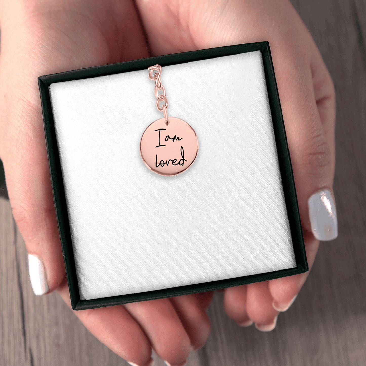 Affirmations Coin Keychain - Concordia Style Boutique