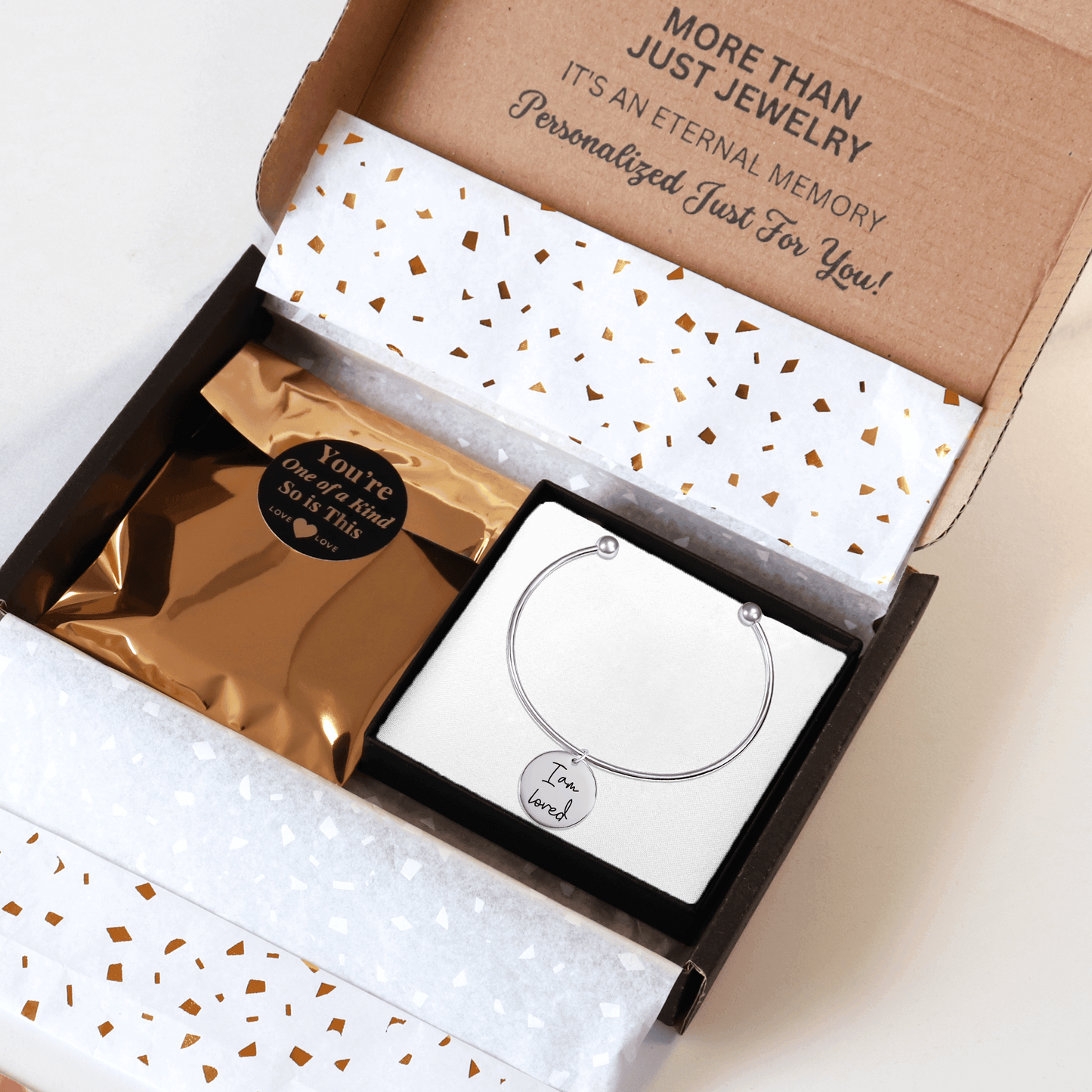 Affirmation Coin Bangle - Concordia Style Boutique