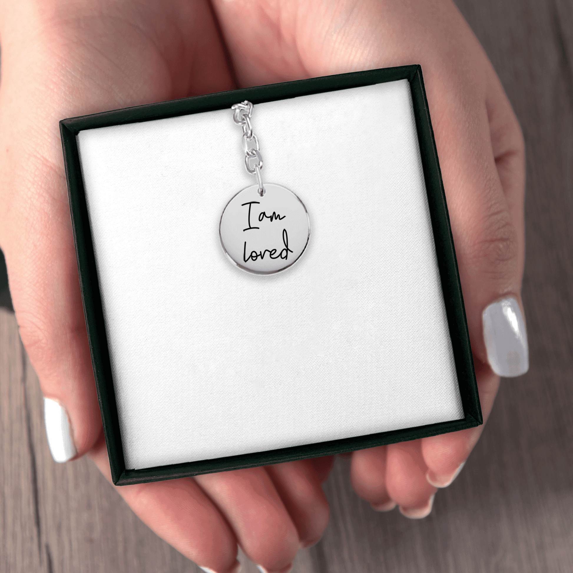 Affirmations Coin Keychain - Concordia Style Boutique