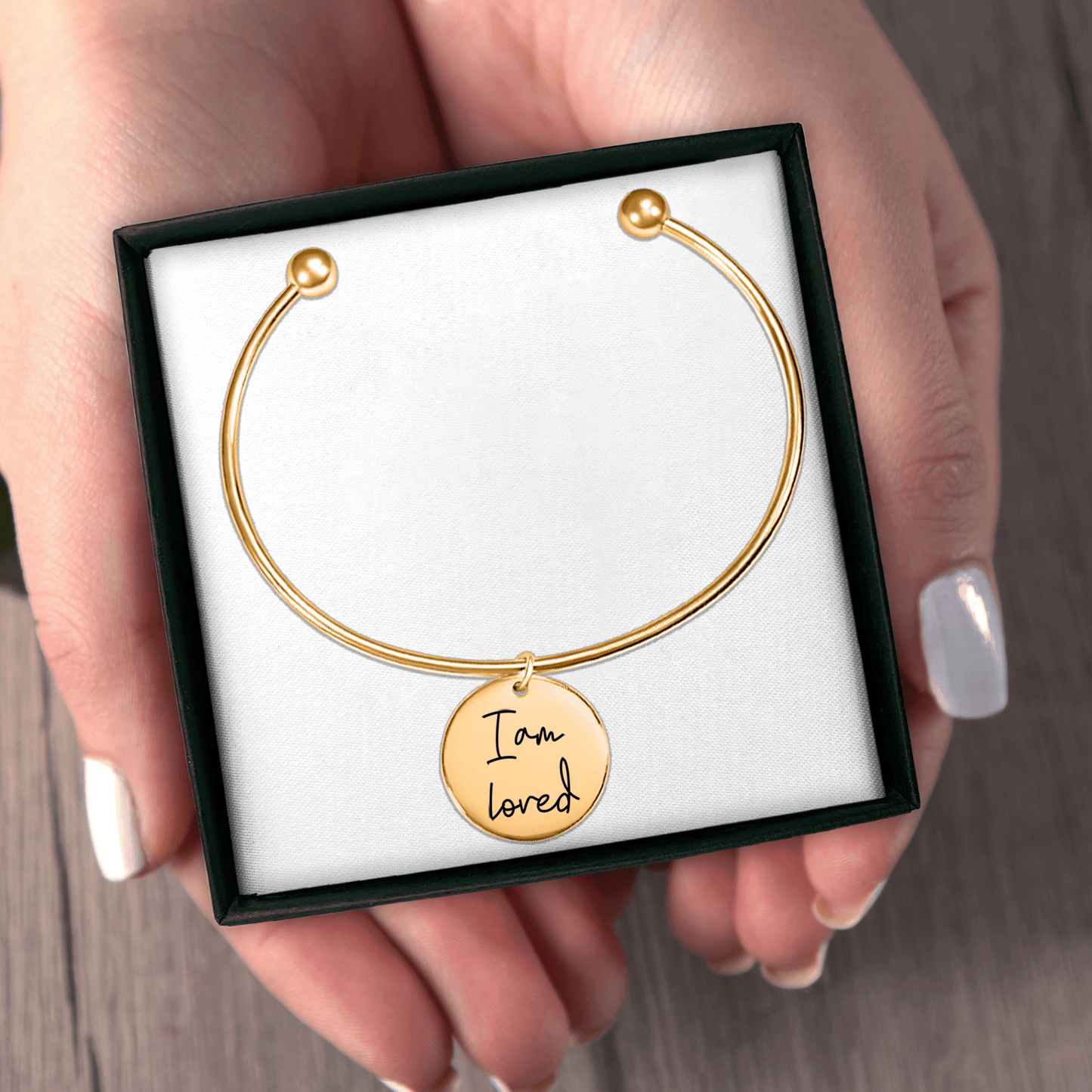 Affirmation Coin Bangle - Concordia Style Boutique