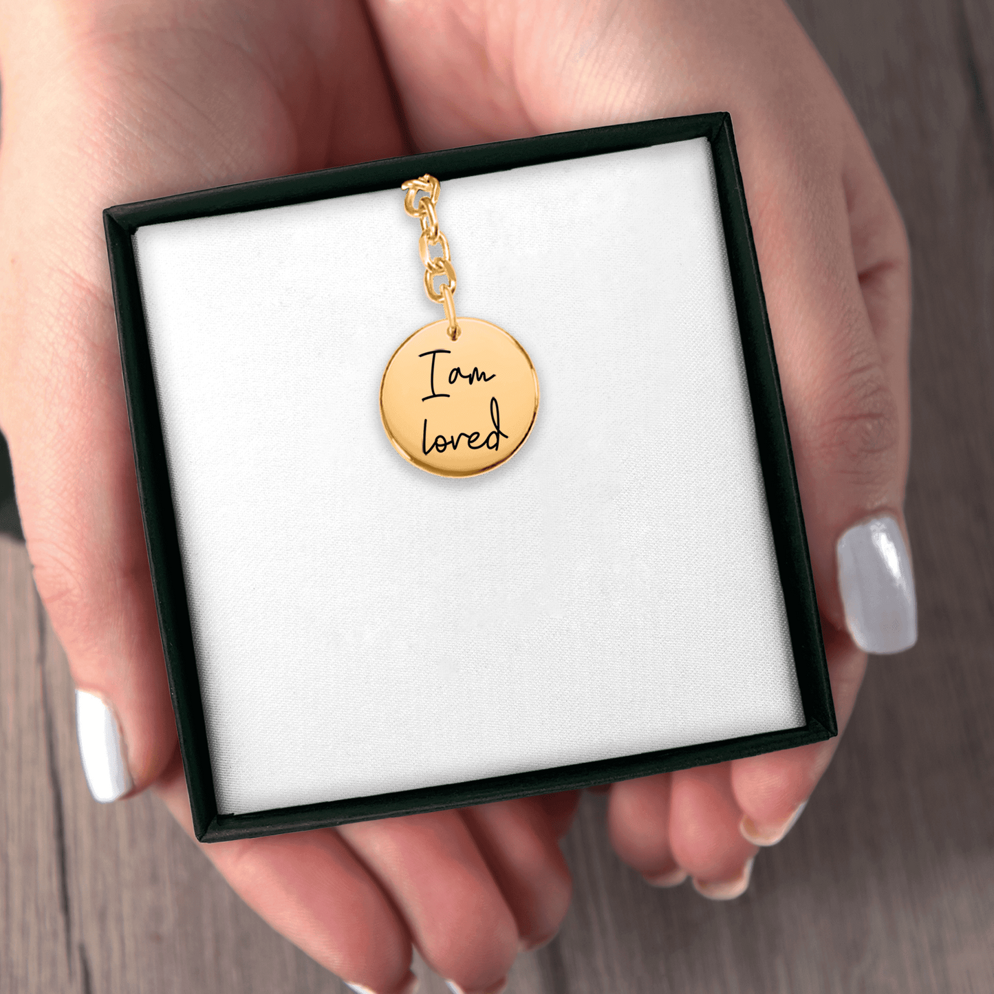 Affirmations Coin Keychain - Concordia Style Boutique