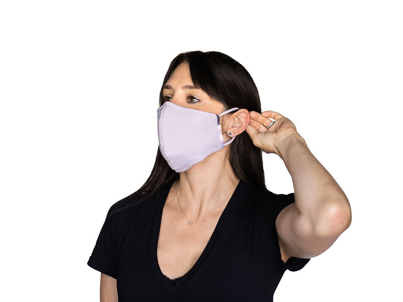 Alyx Organic Cotton Face Mask 3-pack, Mauve