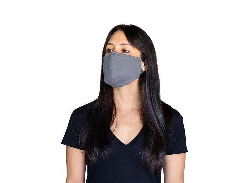 Alyx Organic Cotton Face Mask 3-pack, Charcoal