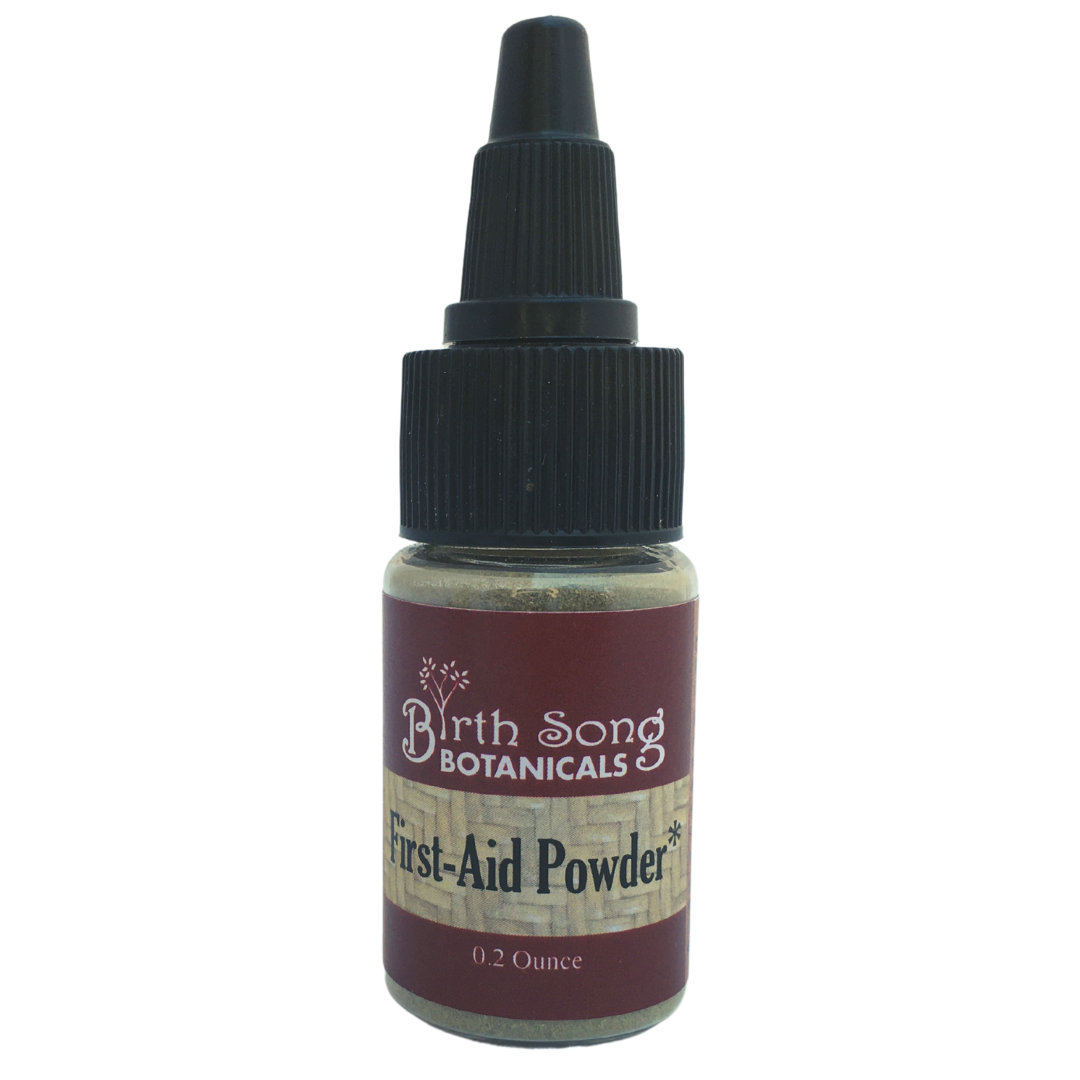 Organic Herbal First Aid Powder, with Myrrh, Neem, and Yarrow - Concordia Style Boutique