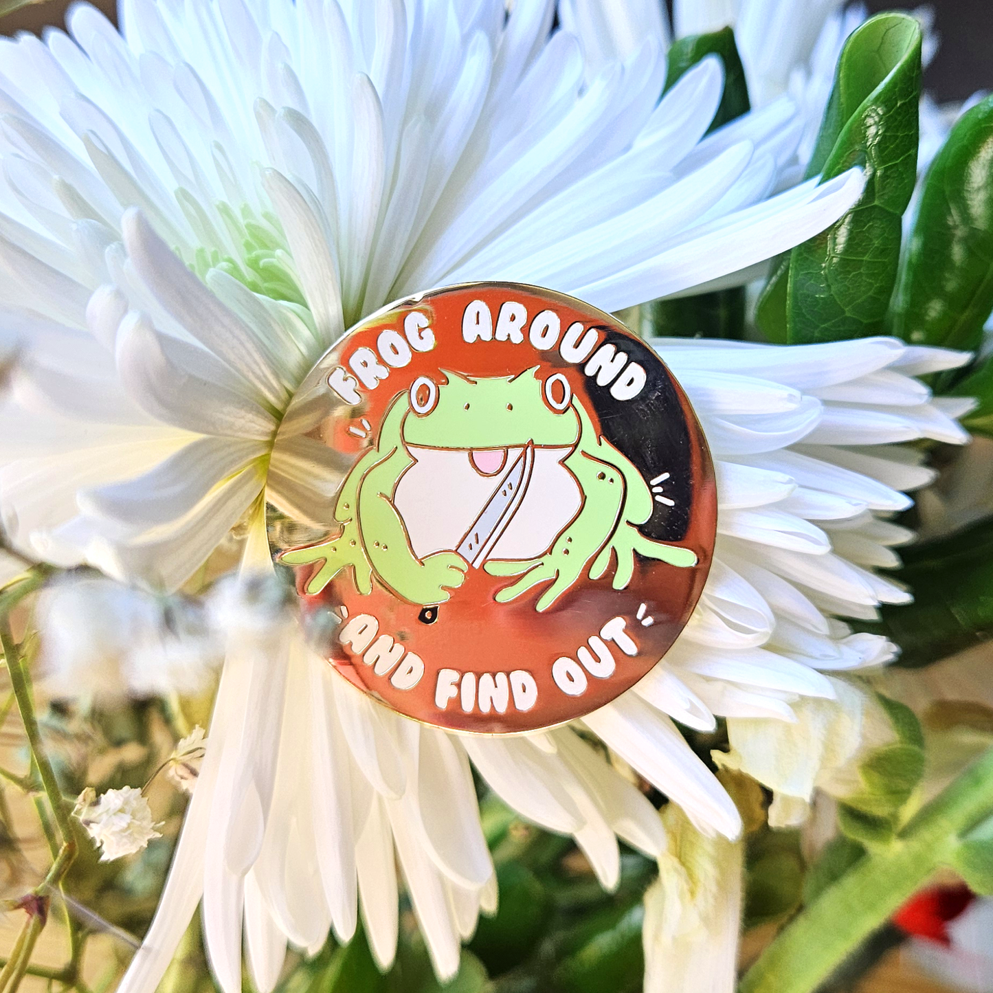 Frog around and find out - Pin Club - Concordia Style Boutique