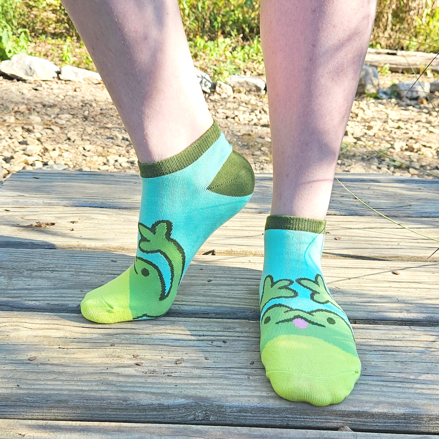 Frog Friend Ankle Socks - Concordia Style Boutique