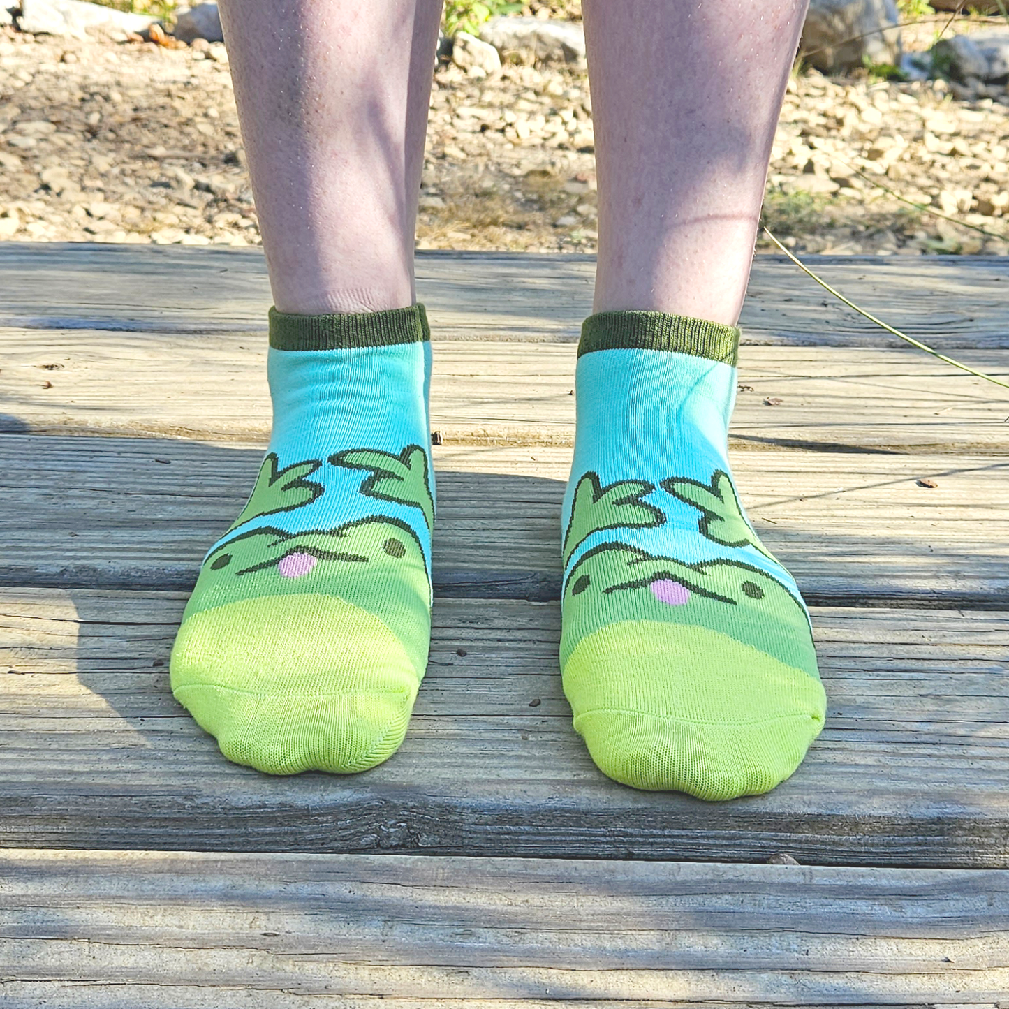 Frog Friend Ankle Socks - Concordia Style Boutique